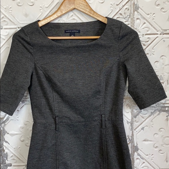 Banana Republic Dresses & Skirts - Banana republic gray mini bodycon dress
